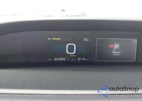 2021 Toyota Prius L Eco from USA, damaged, VIN JTDKAMFU3M3152785